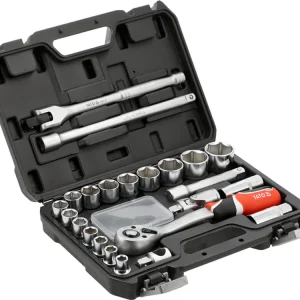 Abverkauf 1/2"-Steckschlüsselsatz, 24-teilig Yato YT-12662