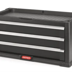 Kracherpreis Regal mit drei Schubladen Tool Chest Keter Pro
