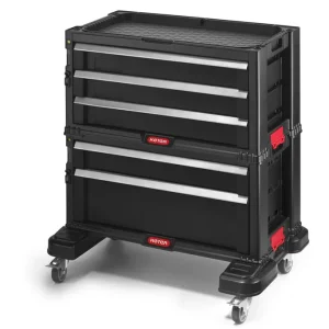 Regal mit fünf Schubladen Tool Chest SET Keter Pro Sichere Zahlung