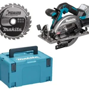 Begrenztes Angebot Handkreissäge Makita XGT HS012GZ01 MAKPAC 3