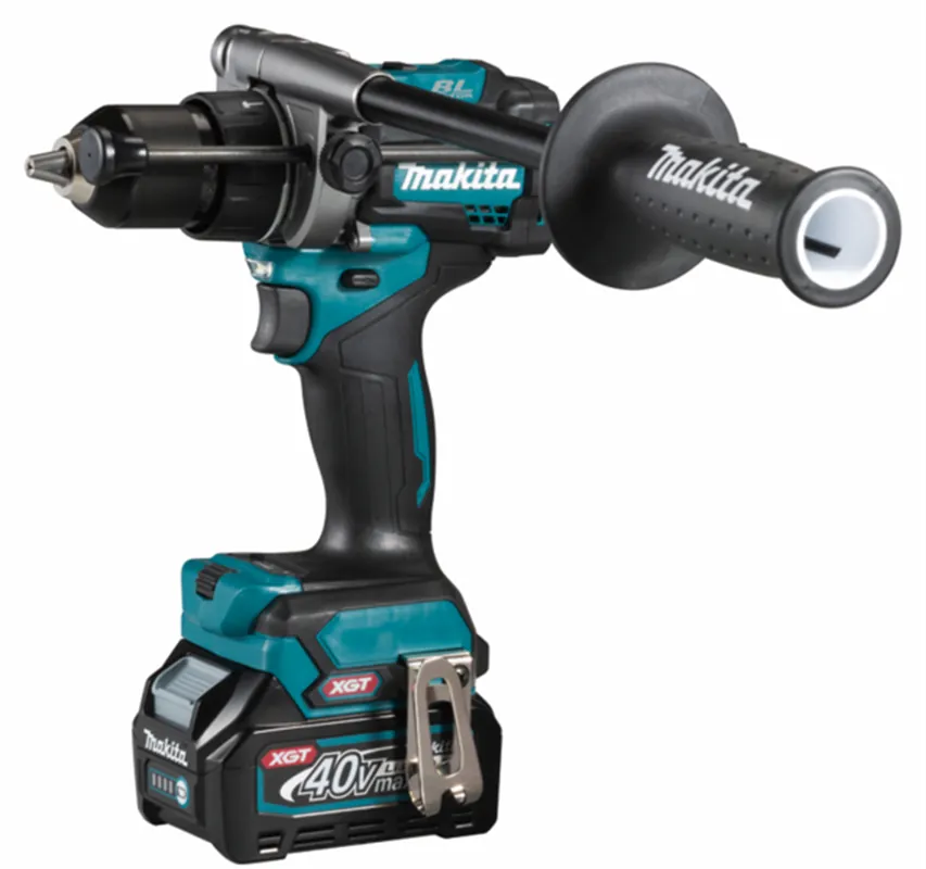 Preis Gesenkt Akku-Schlagbohrschrauber Makita XGT HP001GM201 2x4,0Ah MAKPAC 3
