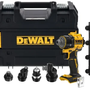 Akku-Bohrschrauber mit Aufsätzen DeWalt DCD803NT Echt