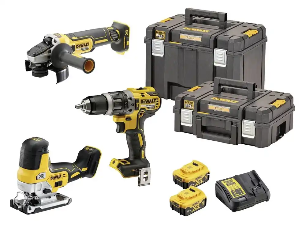 Super-Preis Werkzeugset 18V DeWalt XR DCK329P2T 2x5.0Ah