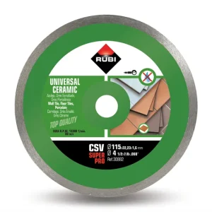 Diamant-Trennscheibe Rubi CSV 115 SUPERPRO Meistverkauft