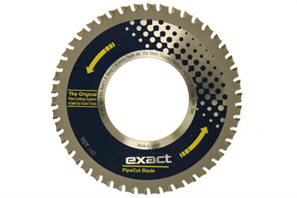 Angebot TCT-Widia-Trennscheibe zum Schneiden vom Stahl 140x62mm Z46 Exact Tools EXACT-TCT140