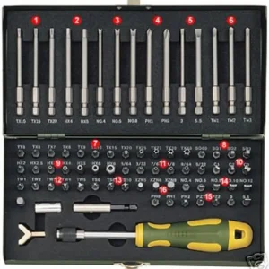 75 tlg. Bitsatz Proxxon PR23107 Preis Gesenkt