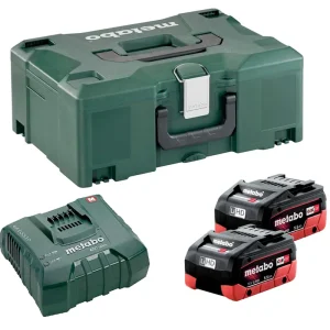 2 18V LiHD 5.5Ah Akkus und ASC Ultra Ladegerät in MetaLoc Metabo 685077000 Must-Have