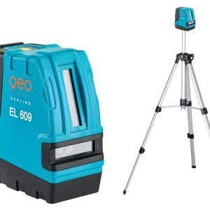 Begrenztes Angebot Kreuzlinienlaser mit Stativ Geo-Fennel EL 609