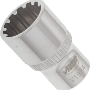 VIGOR Multiprofil Steckschlüsseleinsatz · V1984 · Vierkant hohl 6,3 mm (1/4 Zoll) · Multiprofil · 11 mm Bestseller
