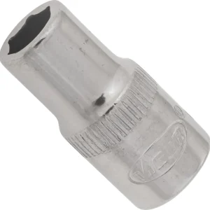 Abverkauf VIGOR Sechskant Steckschlüsseleinsatz · V2418N · Vierkant hohl 6,3 mm (1/4 Zoll) · Außen Sechskant Profil · 6 mm