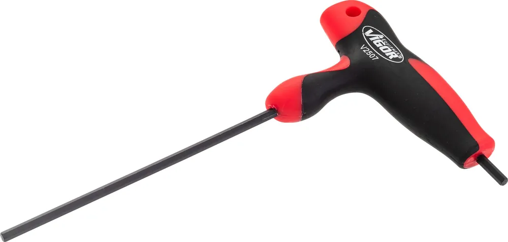 VIGOR Sechskant T-Griff Schraubendreher · V2507 · Innen Sechskant Profil · 3 mm Nur Für Kurze Zeit