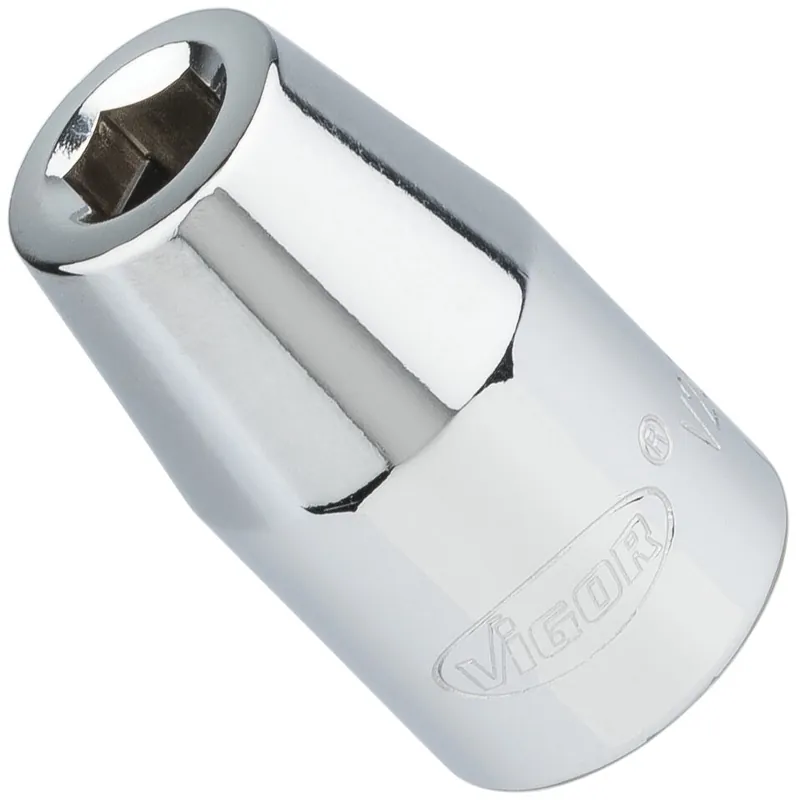 VIGOR Bit Adapter · V2647N · Vierkant hohl 12,5 mm (1/2 Zoll) · Sechskant hohl 8 mm (5/16 Zoll) · 37 mm Sofort Bestellen