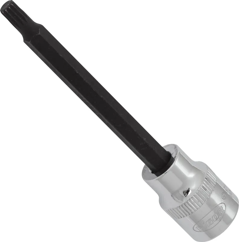 VIGOR Innenvielzahn Schraubendreher-Einsatz (XZN) · V6114 · Vierkant hohl 10 mm (3/8 Zoll) · Innen Vielzahn Profil XZN · M5 Kracherpreis