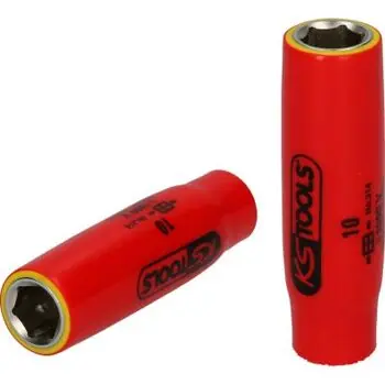 Neuheit 1/4" Stecknuss mit Schutzisolierung, 10mm, lang