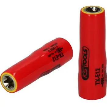 3/8" Torx-E-Stecknuss mit Schutzisolierung, E8, lang Preiswert