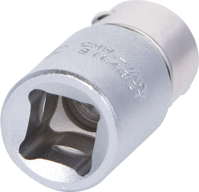 Preisreduziert 1/4" Bit-Adapter-Stecknuss, mit Spannring