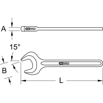 Top-Seller BRONZEplus Einmaulschlüssel 41 mm