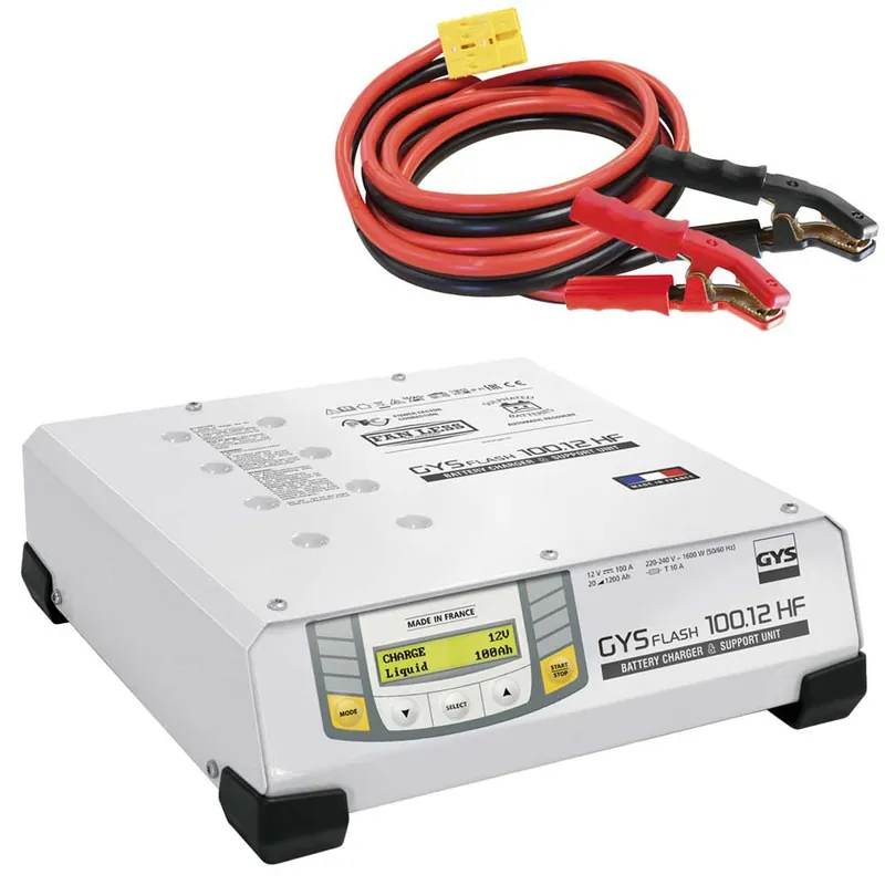 GYS 029415 automisches Batterieladegerät 12V GYSFLASH 100 12 HF Inverter 5 Modi Neu Im Sortiment