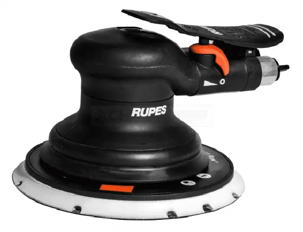 Markenprodukt RUPES Skorpio 3 Einhand Exzenterschleifer RH356 ohne Absaugung 150 mm Klett 6 mm Hub