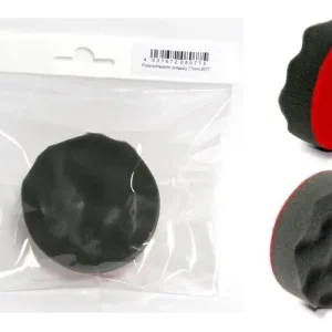 Online Kaufen ROTWEISS Polierschwamm schwarz - sehr fein - gewaffelt 77 132 155 185 mm