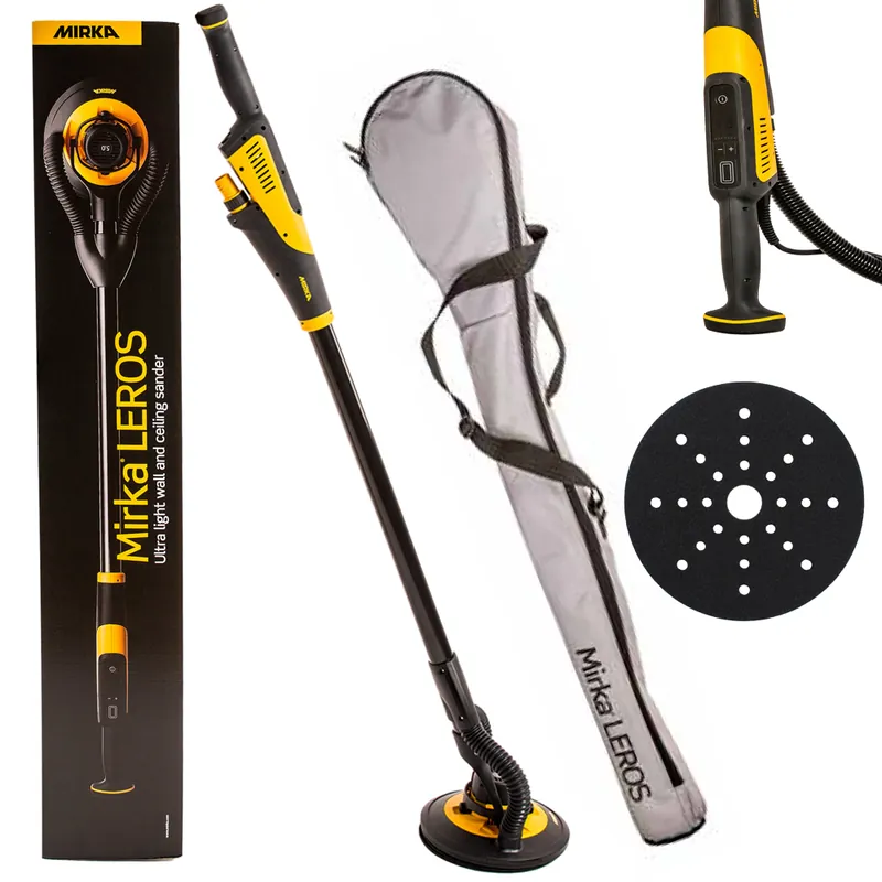 MIRKA LEROS Wand und Deckenschleifer MIW9502011BA 950CV 225mm in Tasche 5mm Hub Saisonangebot