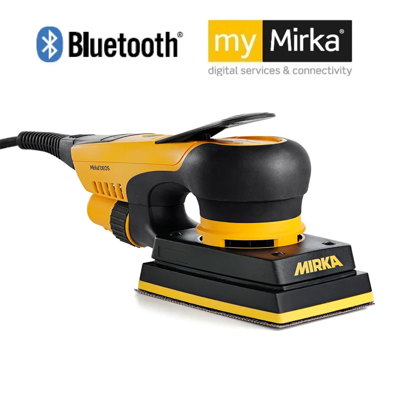 MIRKA Elektro Schwingschleifer DEOS 353CV 81x133mm MID3530201 3mm Hub Neuheit
