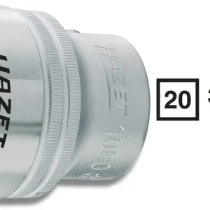 Top-Preis HAZET Steckschlüsseleinsatz 19mm 3/4 Zoll 20mm 1000-19