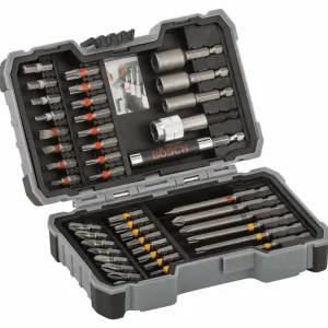 Preis Gesenkt BOSCH Bit- und Steckschlüssel-Set 43-teilig 25 mm 75 mm 2607017164