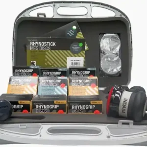 Abverkauf INDASA SMART Spot-Repair Koffer mit Exzenterschleifer im Komplett-Set - 43370