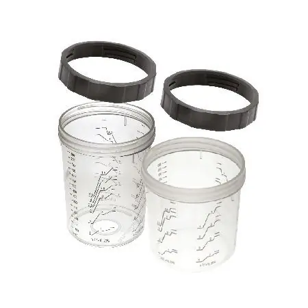 Top-Seller 3M PPS Außenbecher mit Schraubring ca. 0,7L 2 Stück E16001