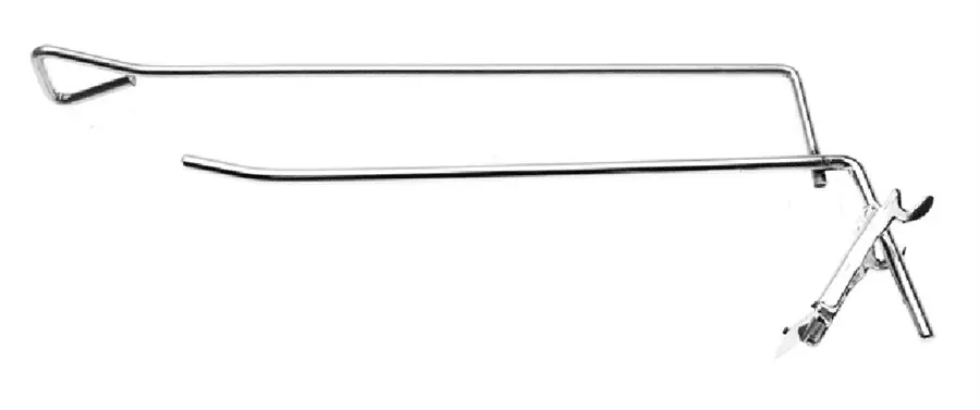 Solange Der Vorrat Reicht BGS Einzelhaken mit Klappverschluss | 200 x 4,8 mm – 89906