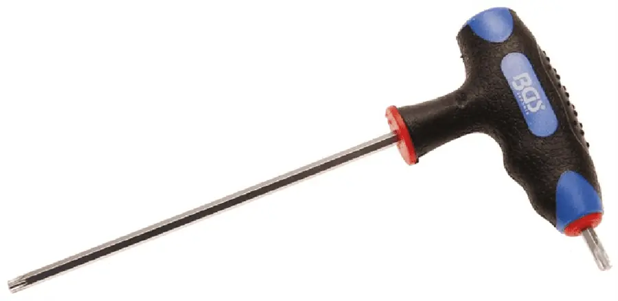 Preisknaller BGS Schraubendreher mit T-Griff und seitlicher Klinge | T-Profil (für Torx) T25 – 4010-13