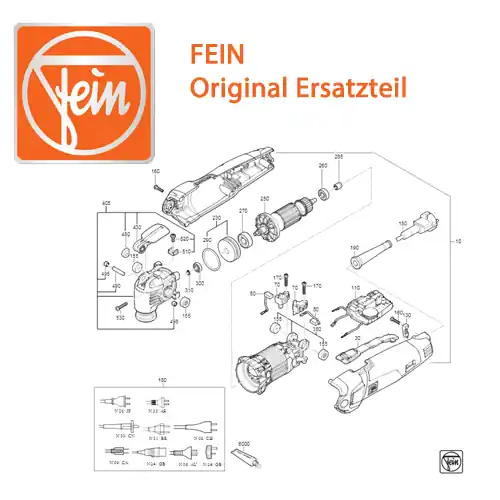 FEIN Kegelradgetriebe Z=12/53 33809233010 -Ersatzteil- Letzte Chance