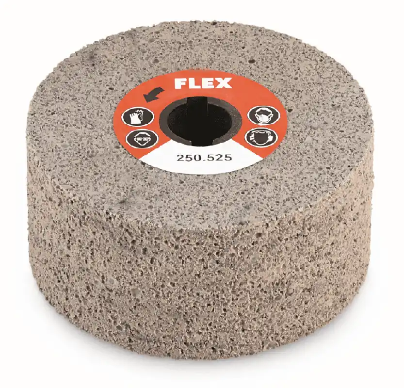 Günstig FLEX 250525 Feinschleifrolle K60 D100x50 Schleifwalze Gummi