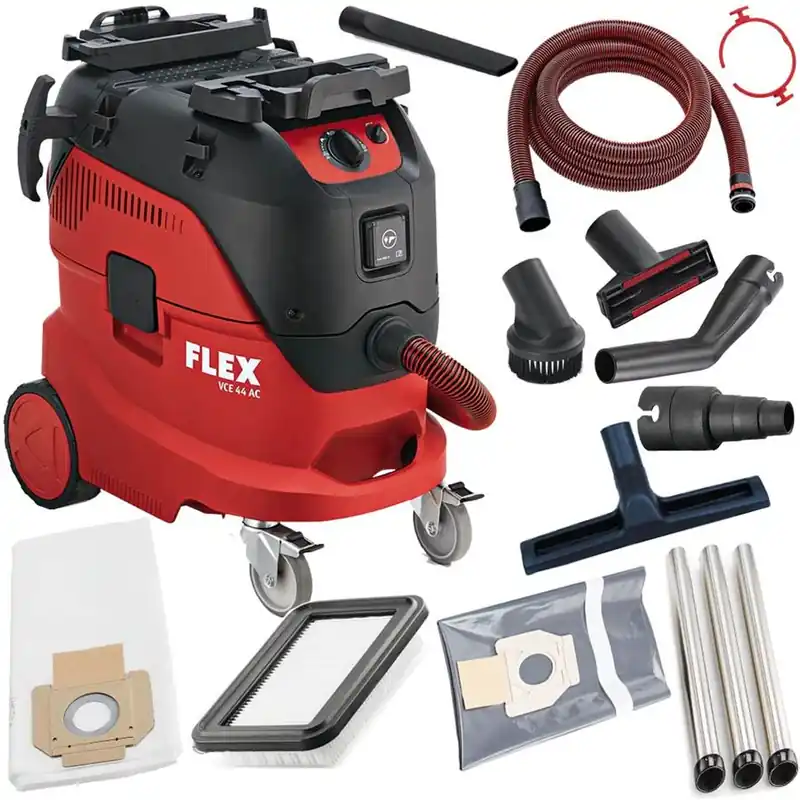 Wochenendangebot FLEX Nass Trocken Sauger VCE 44 L AC KIT 446.009 mit AUTOCLEAN + Reinigungsset 9-tlg. jetzt 465690