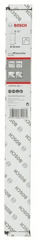 Direkt Vom Hersteller BOSCH Diamantnassbohrkrone G 1/2" Best for Concrete 25 mm 300 mm Ring 10 mm 2608601350