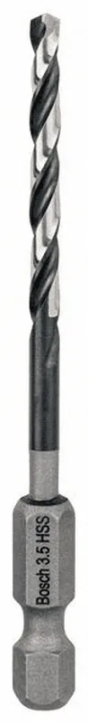 Meistverkauft BOSCH HSS Spiralbohrer mit Sechskantschaft 3,5 x 39 x 79 mm 1er-Pack 2608577051