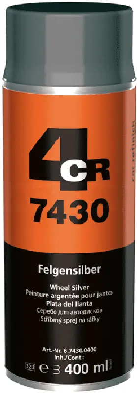 Wochenendangebot 4CR Felgensilber Spray 400ml 7430