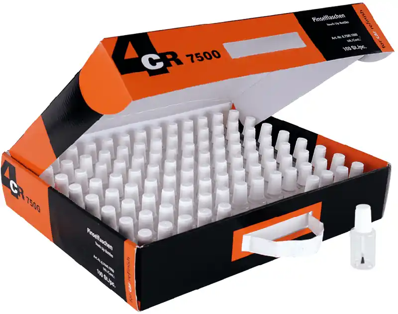 Begrenztes Angebot 4CR Pinselflaschen 20 ml 100 Stück 7500